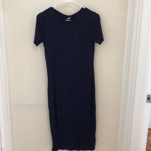 Cotton spandex jersey dress